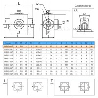 Кран шаровый трехходовой VH3V-12-1.5-T HFD резьба М12х1.5 06LR до 315 бар тип T Кран шаровый трехходовой VH3V-12-1.5-T HFD резьба М12х1.5 06LR до 315 бар тип T