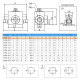 Кран шаровый трехходовой VH3V-12-1.5-T HFD резьба М12х1.5 06LR до 315 бар тип T