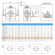 Кран шаровый трехходовой VH3V-G1 1/4 HFD резьба G1 1/4" до 315 бар тип L