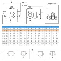 Кран шаровый трехходовой VH3V-G1/4-T HFD резьба G1/4" до 315 бар тип T