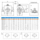 Кран шаровый трехходовой VH3V-G1/8-T HFD резьба G1/8" до 315 бар тип T