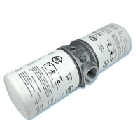 Фильтр всасывающий OMTI20ANR OMT 1 1/2", 10 мкм c перепускным клапаном на 1.7 бар / сдвоенный
