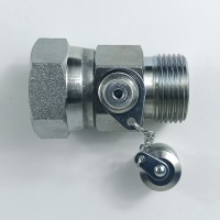  Точка контроля давления BSP 1" гайка/штуцер - M16x2 (тройник)