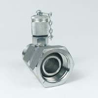  Точка контроля давления BSP 1" гайка/штуцер - M16x2 (тройник)