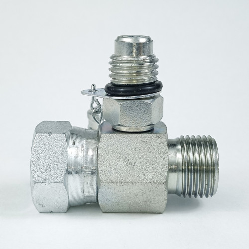 Точка контроля давления BSP 1/2" гайка/штуцер - M16x2 (тройник)
