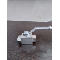 Кран двухходовой шаровый (1/4)  500 бар
