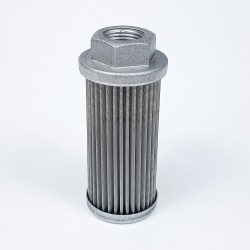Фильтр всасывающий погружной SF046B012GR090V-CS ОМТ, 1/2", 14 л/мин, 90 мкм, клапан 0.25 бар, алюминиевая крышка