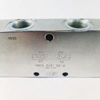 Клапан тормозной  двусторонний VBCD 3/4" DE/A
