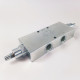 Клапан тормозной  двусторонний VBCD 3/4" DE/A