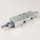 Клапан тормозной  двусторонний VBCD 3/8" DE/A