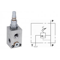 Клапан предохранительный VMP 3/8" 10-180 BAR