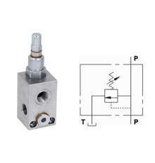 Клапан предохранительный VMP 3/8" 10-180 BAR