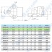 Угловой фланец ADP-DRA-3-30-1/2 M6*20 Hydro Pack (Турция)