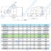 Угловой фланец ADP-DRA-3-40-1/2 M6*20 Hydro Pack (Турция)