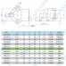 Угловой фланец ADP-DRA-3-40-3/4 M6*20 Hydro Pack (Турция)