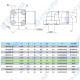 Угловой фланец ADP-DRA-4-40-3/4 M6*25-М6*40 Hydro Pack (Турция)