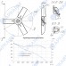 Крыльчатка PAG.400.6-3.P3HR.30°.30.41-3