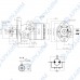 Гидромотор BMR-100P1AIIY10/T10 аналог MR 100C до 60 л/мин, объем 100,5 см3