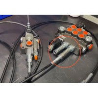 Адаптер-переходник под трос тип V1/вместо ручки P40/Р80/Z80 (Китай) металлический