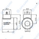 Катушка 24В Caproni 16-T 24V DC с разъемом DIN 43650 