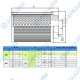 Фильтр всасывающий погружной SF086B114GR090V-CS, аналог OMT, 1 1/4", 62 л/мин, 90 мкм, клапан 0.25 бар, алюминиевая крышка (Китай)