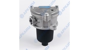 Сливной фильтр OMTF091С25NA 1/2 BSP, 25 мкм, с предохранительным клапаном, аналог OMT (Китай)