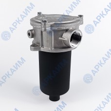 Сливной фильтр OMTF112F25NA2 OMT 1 BSP, 25 мкм, с предохранительным клапаном, аналог OMT (Китай)