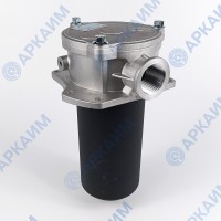 Сливной фильтр OMTF171F25NA1 OMT 1 1/4 BSP, 25 мкм, с предохранительным клапаном, аналог OMT (Китай)