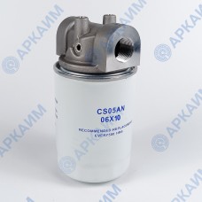 Фильтр всасывающий OMTI05ANR OMT 3/4", 10 мкм c перепускным клапаном на 1,7 бар, аналог OMT (Китай)