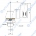 Индикатор загрязненности VV1 OMT для сливных фильтров OMTI, OMTF