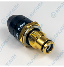 Индикатор загрязненности DV500 1/2 BSP 5 бар для напорных фильтров HMM или HPM OMT (Италия)