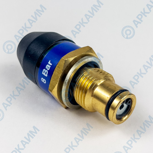 Индикатор загрязненности DV800 1/2 BSP 8 бар визуальный для фильтров HMM, HPM OMT