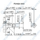 Гидронасос EG2-G-11-11-6-STO-T80-ЕЕ5-EE5-EE4-D-0-0 3-х секционный тандемный [11.1] + [11.1] + [6.1] см3, 2 гр, 1:8 Ø14,7, 2 х Ø19 М8 Ø40 - Ø13 М6 Ø30, правое вращение
