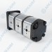 Гидронасос EG2-G-11-11-6-STO-T80-ЕЕ5-EE5-EE4-D-0-0 3-х секционный тандемный [11.1] + [11.1] + [6.1] см3, 2 гр, 1:8 Ø14,7, 2 х Ø19 М8 Ø40 - Ø13 М6 Ø30, правое вращение