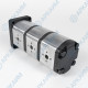 Гидронасос EG2-G-11-11-6-STO-T80-ЕЕ5-EE5-EE4-D-0-0 3-х секционный тандемный [11.1] + [11.1] + [6.1] см3, 2 гр, 1:8 Ø14,7, 2 х Ø19 М8 Ø30 - Ø13 М6 Ø30, правое вращение