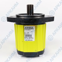 Гидронасос Vivoil G2P5552SCBA (XV-2P/22) 2 гр, 22.80 см3, до 66 л/мин, Ø15, M6, правое вращение, чугунный фланец