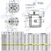 Гидронасос Vivoil G2P5552SCBA (XV-2P/22) 2 гр, 22.80 см3, до 66 л/мин, Ø15, M6, правое вращение, чугунный фланец Гидронасос Vivoil G2P5552SCBA (XV-2P/22) 2 гр, 22.80 см3, до 66 л/мин, Ø15, M6, правое вращение, чугунный фланец