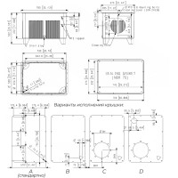 Гидравлический бак HPWST 160 A тип B / резервуар 160 л