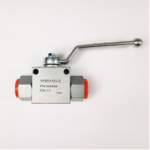 Кран шаровый двухходовой VH2V-G1/2 HFD резьба G1/2" до 500 бар