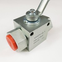 Кран шаровый двухходовой VH2V-G1 HFD резьба G1" до 315 бар Кран шаровый двухходовой VH2V-G1 HFD резьба G1" до 315 бар