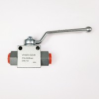 Кран шаровый двухходовой VH2V-G3/8 HFD резьба G3/8" до 500 бар