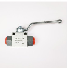 Кран шаровый двухходовой VH2V-G3/8 HFD резьба G3/8" до 500 бар