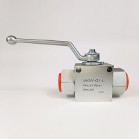 Кран шаровый трехходовой VH3V-G1-L HFD резьба G1" до 315 бар тип L Кран шаровый трехходовой VH3V-G1-L HFD резьба G1" до 315 бар тип L