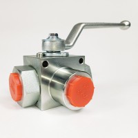 Кран шаровый трехходовой VH3V-G3/4-L HFD резьба G3/4" до 315 бар тип L Кран шаровый трехходовой VH3V-G3/4-L HFD резьба G3/4" до 315 бар тип L