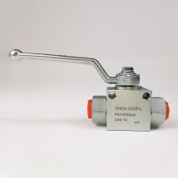 Кран шаровый трехходовой VH3V-G3/8-L HFD резьба G3/8" до 500 бар тип L