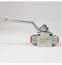 Кран шаровый трехходовой VH3V-G3/8-L HFD резьба G3/8" до 500 бар тип L