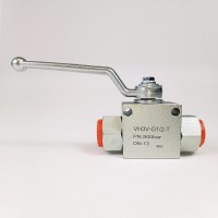 Кран шаровый трехходовой VH3V-G1/2-T HFD резьба G1/2" до 500 бар тип T Кран шаровый трехходовой VH3V-G1/2-T HFD резьба G1/2" до 500 бар тип T