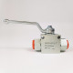 Кран шаровый трехходовой VH3V-G1/2-T HFD резьба G1/2" до 500 бар тип T