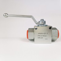 Кран шаровый трехходовой VH3V-G1-T HFD резьба G1" до 315 бар тип L Кран шаровый трехходовой VH3V-G1-T HFD резьба G1" до 315 бар тип L