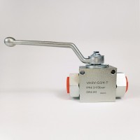 Кран шаровый трехходовой VH3V-G3/4-T HFD резьба G3/4" до 315 бар тип T Кран шаровый трехходовой VH3V-G3/4-T HFD резьба G3/4" до 315 бар тип T